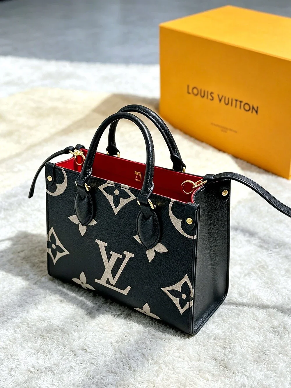 Louis Vuitton Monogram Empreinte Bicolor Black